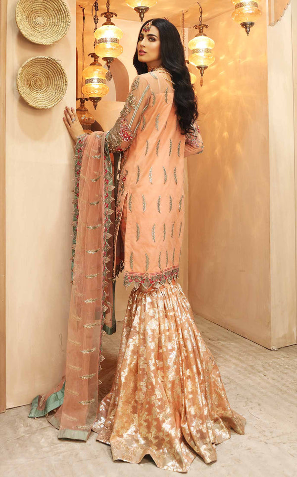 Waqas Shah | Ishq Naama | AVIANA ROSE by Waqas Shah - Designer Dress - Type: Ladies Clothes - Available at Libayah - 100% Original