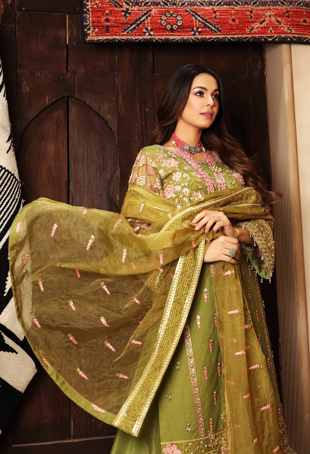 Waqas Shah | Ishq Naama | NEELAM by Waqas Shah - Designer Dress - Type: Ladies Clothes - Available at Libayah - 100% Original