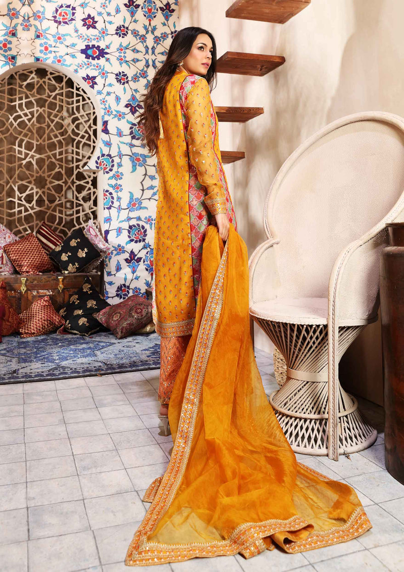 Waqas Shah | Ishq Naama | DIYA by Waqas Shah - Designer Dress - Type: Ladies Clothes - Available at Libayah - 100% Original