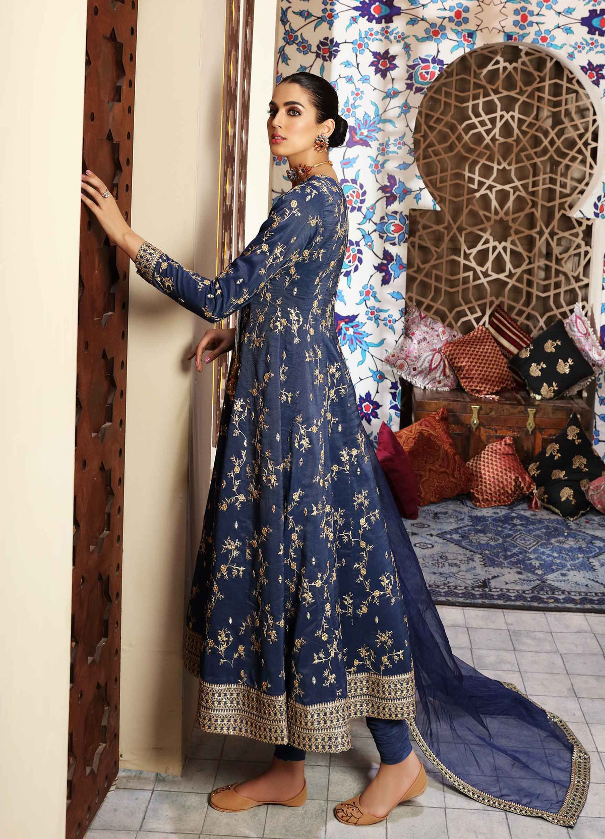 Waqas Shah | Ishq Naama | DUR-E-SHAHWAR by Waqas Shah - Designer Dress - Type: Ladies Clothes - Available at Libayah - 100% Original