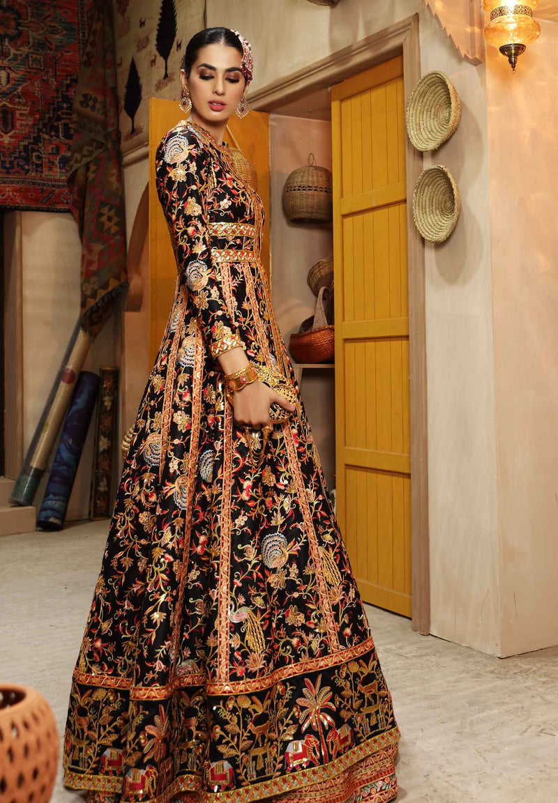 Waqas Shah | Ishq Naama | FAKHAR UN NISA by Waqas Shah - Designer Dress - Type: Ladies Clothes - Available at Libayah - 100% Original