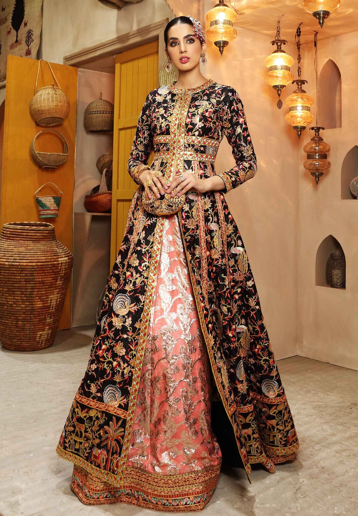 Waqas Shah | Ishq Naama | FAKHAR UN NISA by Waqas Shah - Designer Dress - Type: Ladies Clothes - Available at Libayah - 100% Original