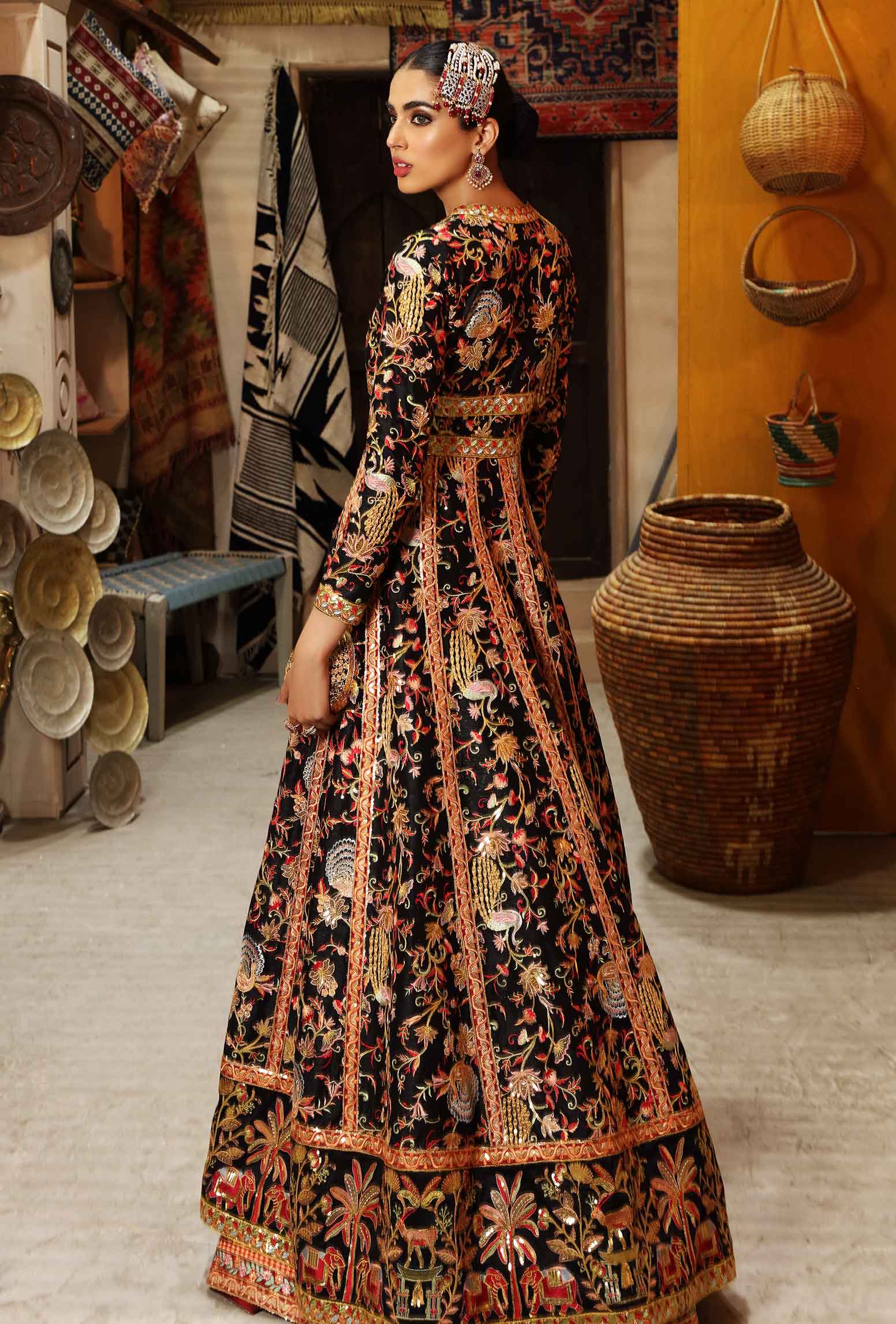 Waqas Shah | Ishq Naama | FAKHAR UN NISA by Waqas Shah - Designer Dress - Type: Ladies Clothes - Available at Libayah - 100% Original