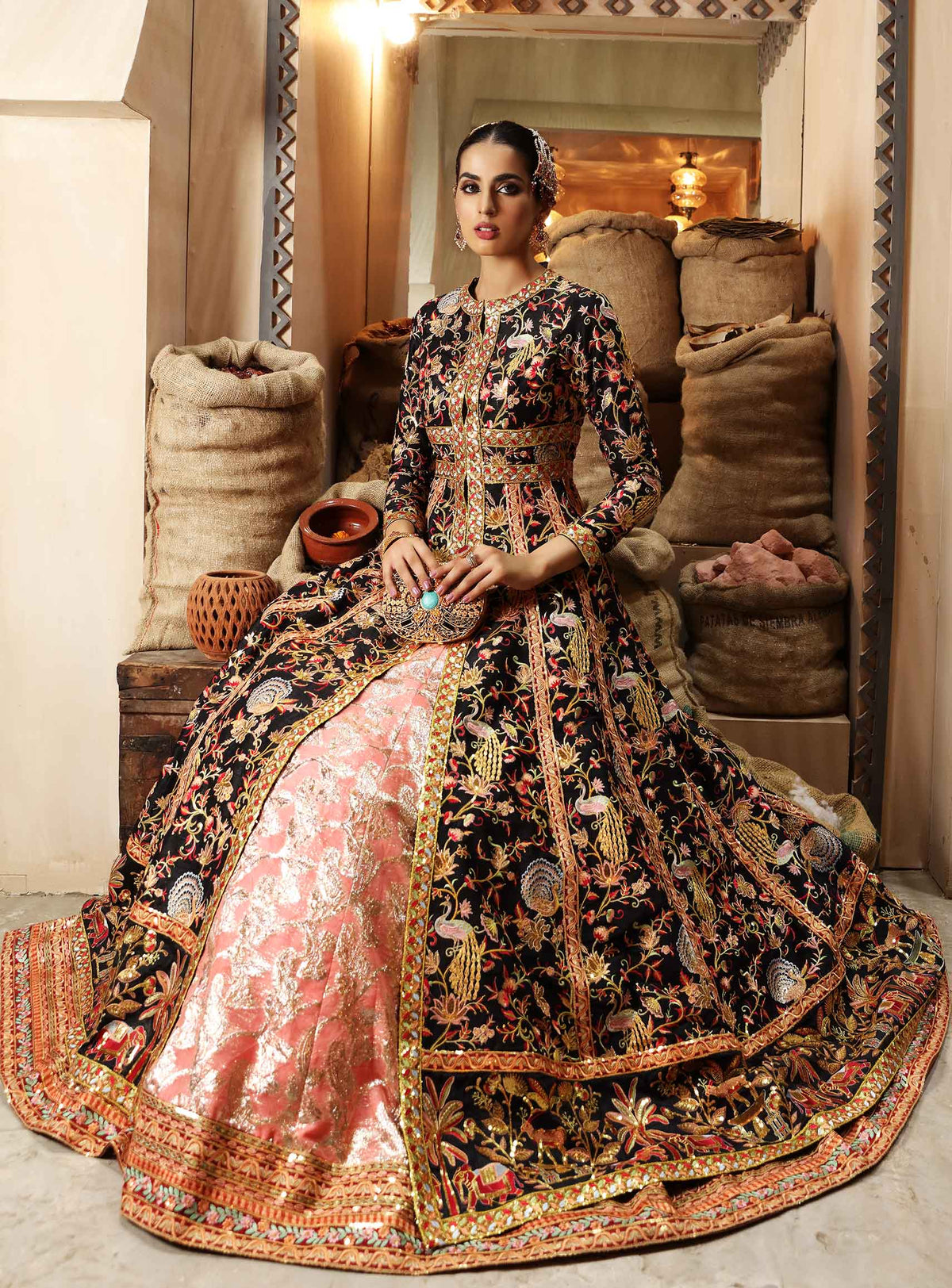 Waqas Shah | Ishq Naama | FAKHAR UN NISA by Waqas Shah - Designer Dress - Type: Ladies Clothes - Available at Libayah - 100% Original