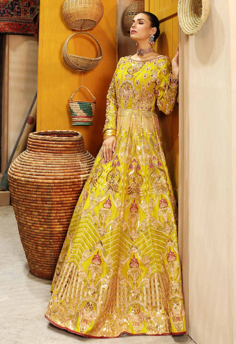Waqas Shah | Ishq Naama | SUNSHINE by Waqas Shah - Designer Dress - Type: Ladies Clothes - Available at Libayah - 100% Original