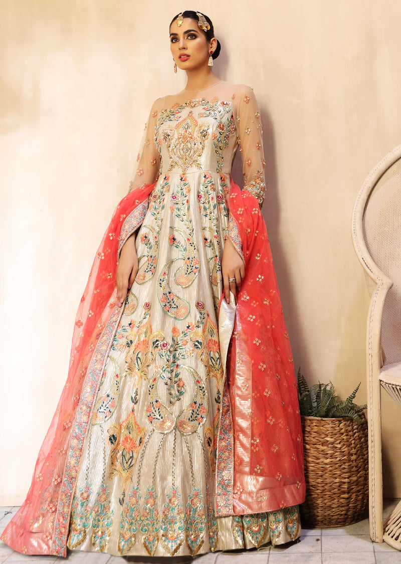 Waqas Shah | Ishq Naama | FLORA by Waqas Shah - Designer Dress - Type: Ladies Clothes - Available at Libayah - 100% Original