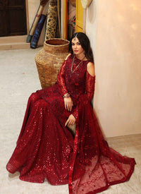 Waqas Shah | Ishq Naama | SINGHAAR by Waqas Shah - Designer Dress - Type: Ladies Clothes - Available at Libayah - 100% Original
