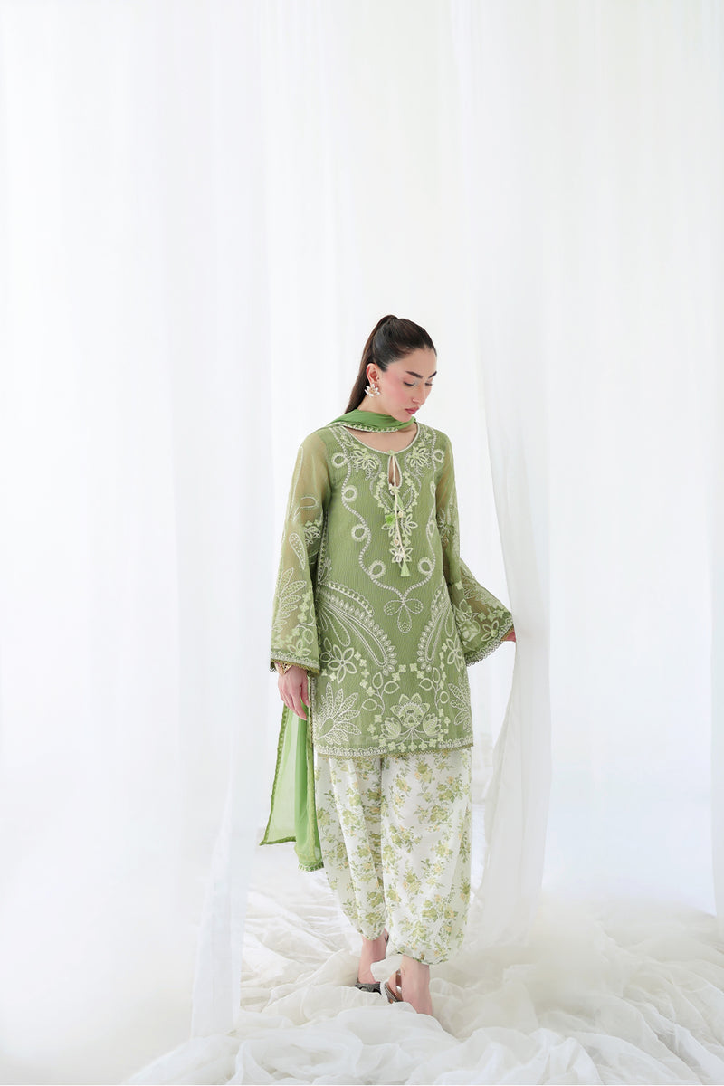 Saira Rizwan | Lael Silk Edit 26 | ISOLA-SRLC26-04 by Saira Rizwan - Designer Dress  - Type : Ladies Clothes - Available at Libayah - 100% Original 