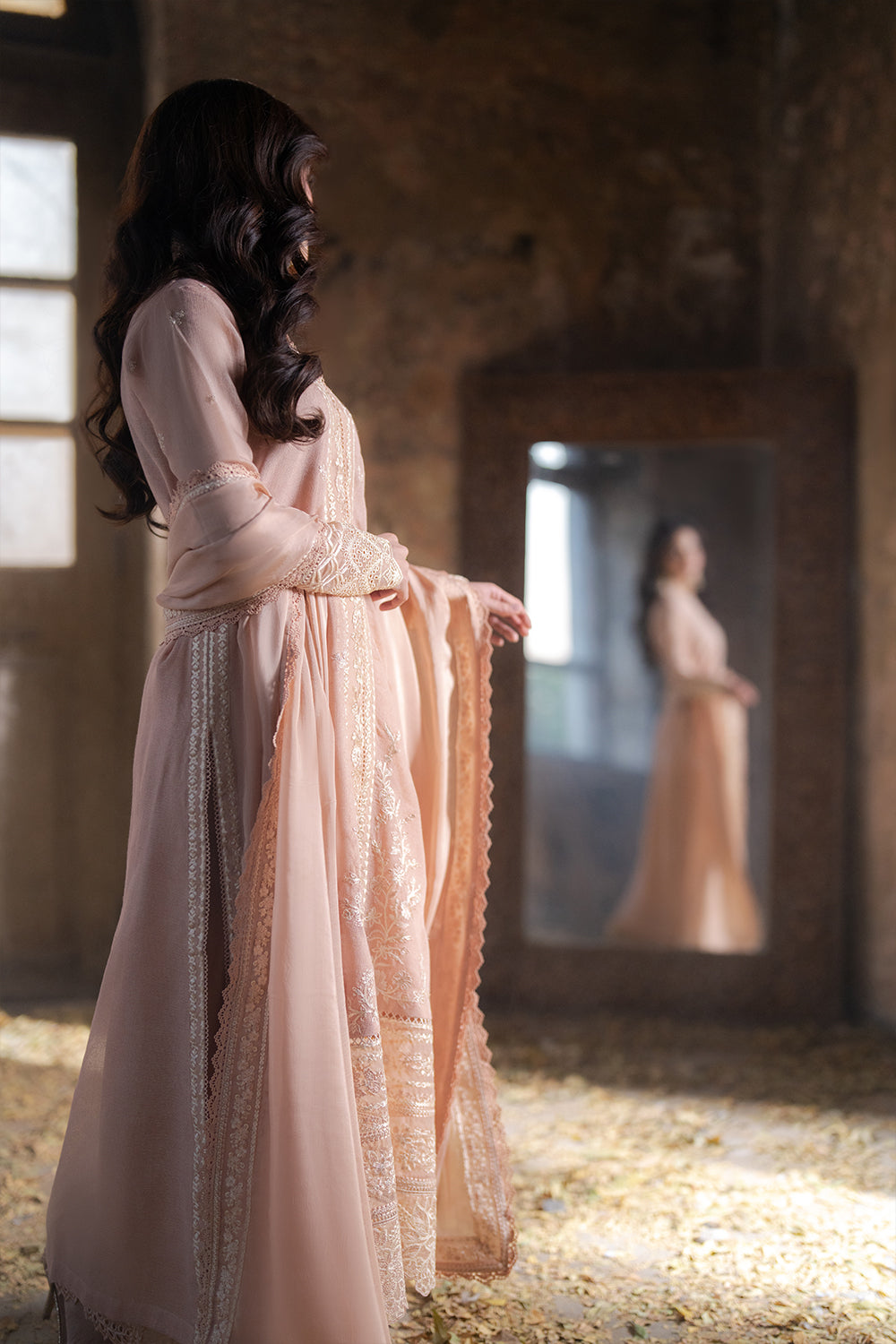 Azure | Ensembles | Ivory Whisper by Azure - Designer Dress  - Type : Ladies Clothes - Available at Libayah - 100% Original 