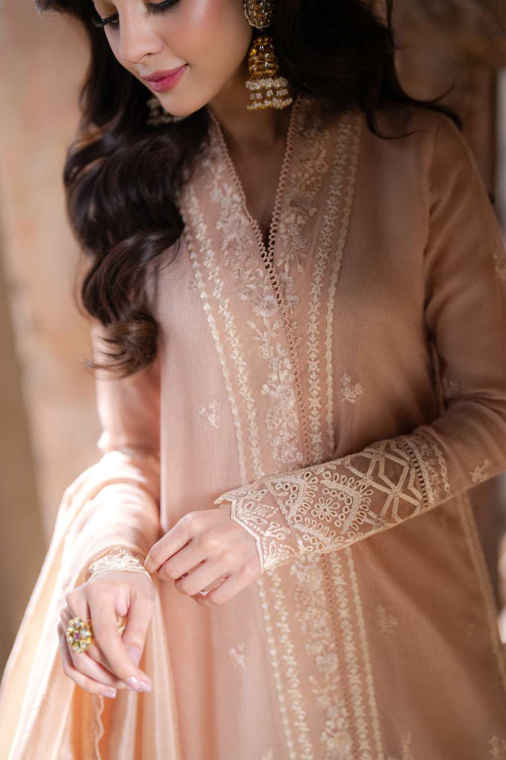Azure | Ensembles | Ivory Whisper by Azure - Designer Dress  - Type : Ladies Clothes - Available at Libayah - 100% Original 