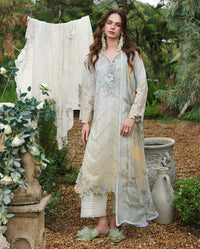 Mushq | The Secret Garden Lawn | Ivory Botanica by Mushq - Designer Dress  - Type : Ladies Clothes - Available at Libayah - 100% Original 