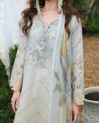 Mushq | The Secret Garden Lawn | Ivory Botanica by Mushq - Designer Dress  - Type : Ladies Clothes - Available at Libayah - 100% Original 