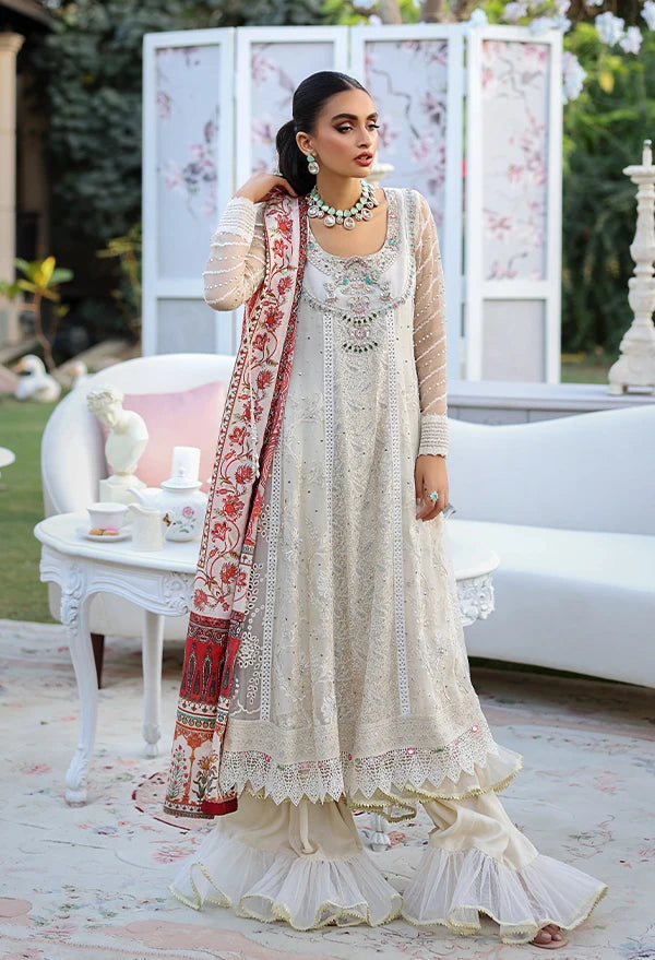 Afrozeh | Basic Pret 26 RTW | NACRE by Afrozeh - Designer Dress  - Type : Ladies Clothes - Available at Libayah - 100% Original 
