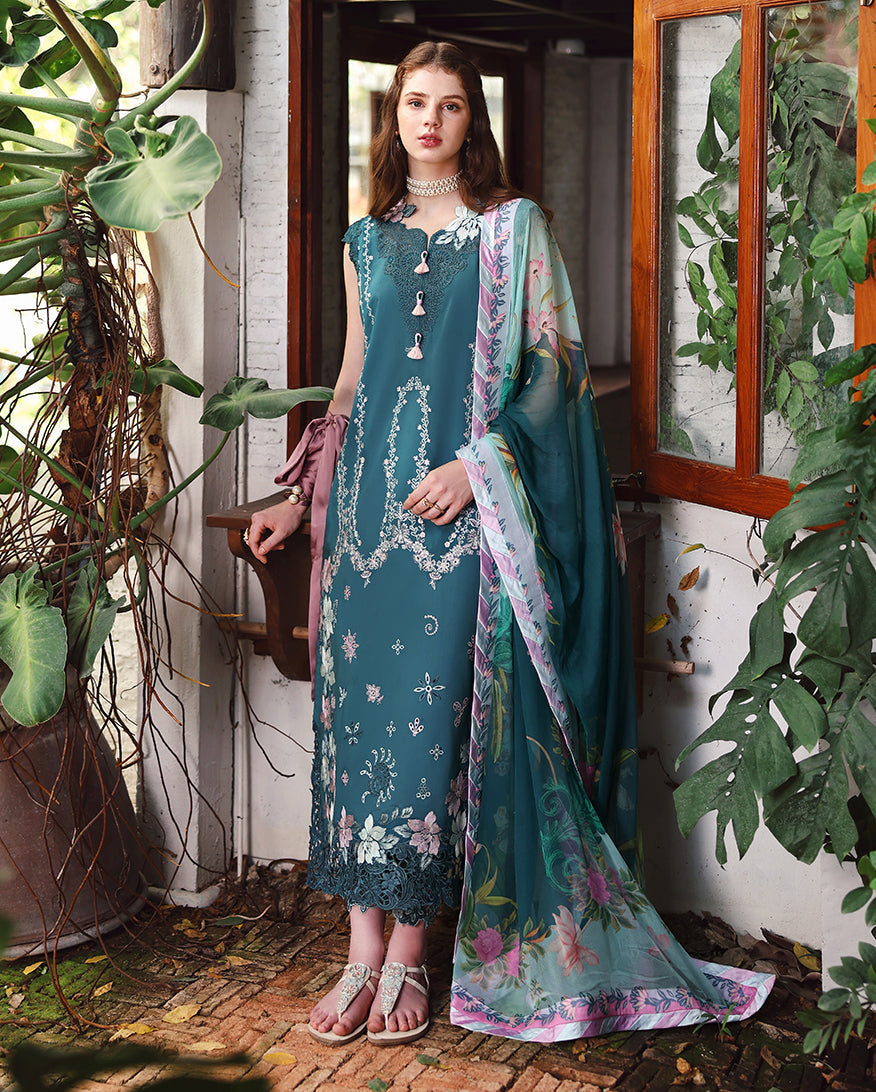 Mushq | The Secret Garden Lawn | Ivy Spell by Mushq - Designer Dress  - Type : Ladies Clothes - Available at Libayah - 100% Original 