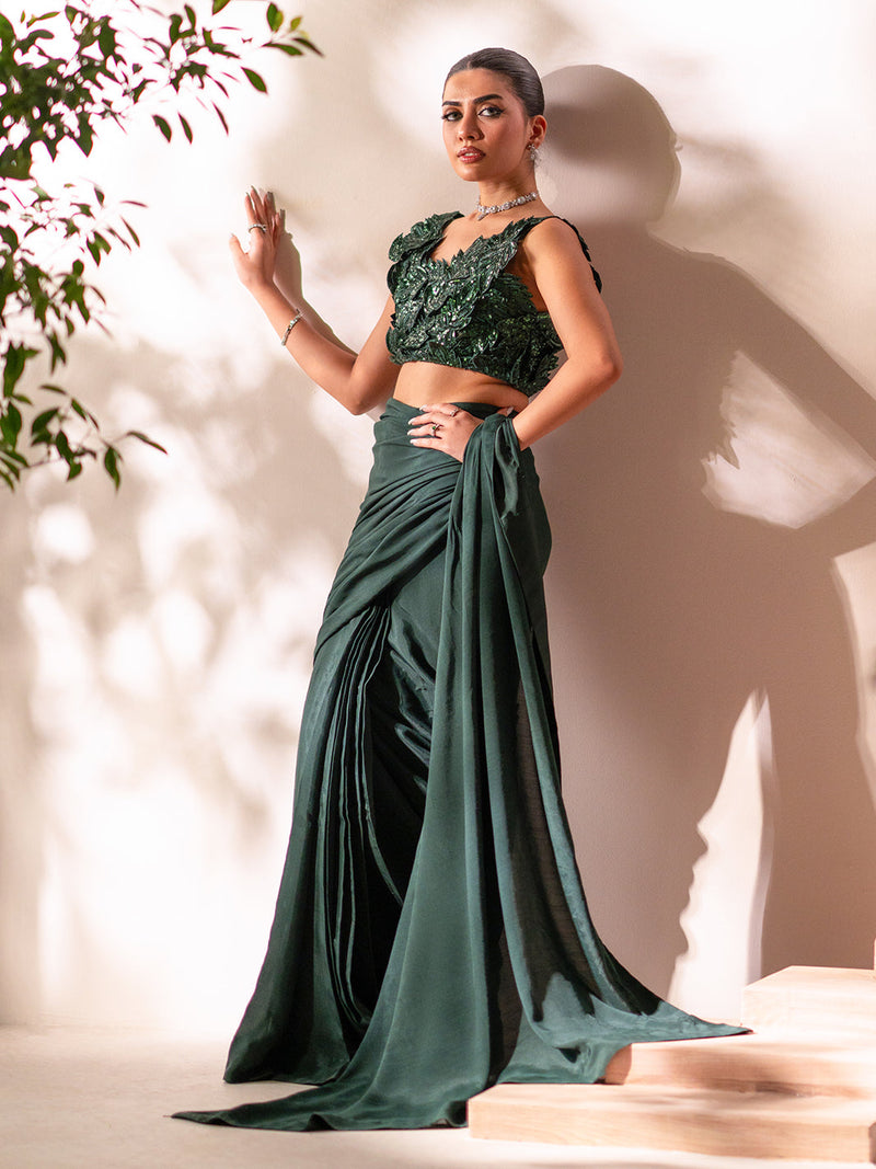 Izel | Stardust Luxury Collection | SLC-001 - Luxe by Izel - Designer Dress - Type: Ladies Clothes - Available at Libayah - 100% Original