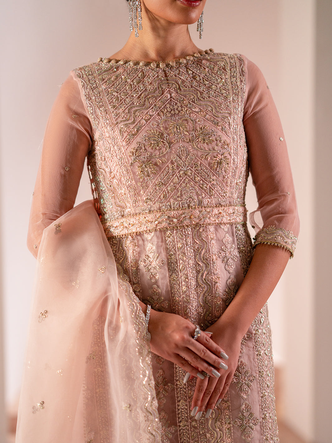 Izel | Stardust Luxury Collection | SLC-002-Astra by Izel - Designer Dress - Type: Ladies Clothes - Available at Libayah - 100% Original