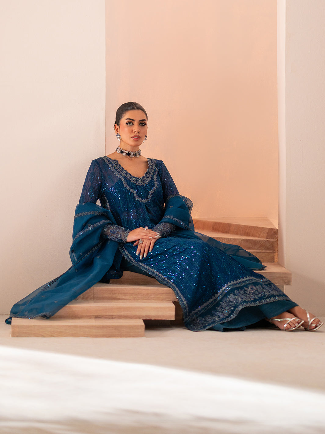 Izel | Stardust Luxury Collection | SLC-003-Nova by Izel - Designer Dress - Type: Ladies Clothes - Available at Libayah - 100% Original