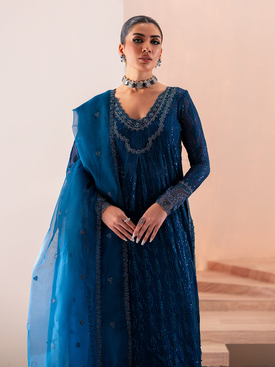 Izel | Stardust Luxury Collection | SLC-003-Nova by Izel - Designer Dress - Type: Ladies Clothes - Available at Libayah - 100% Original