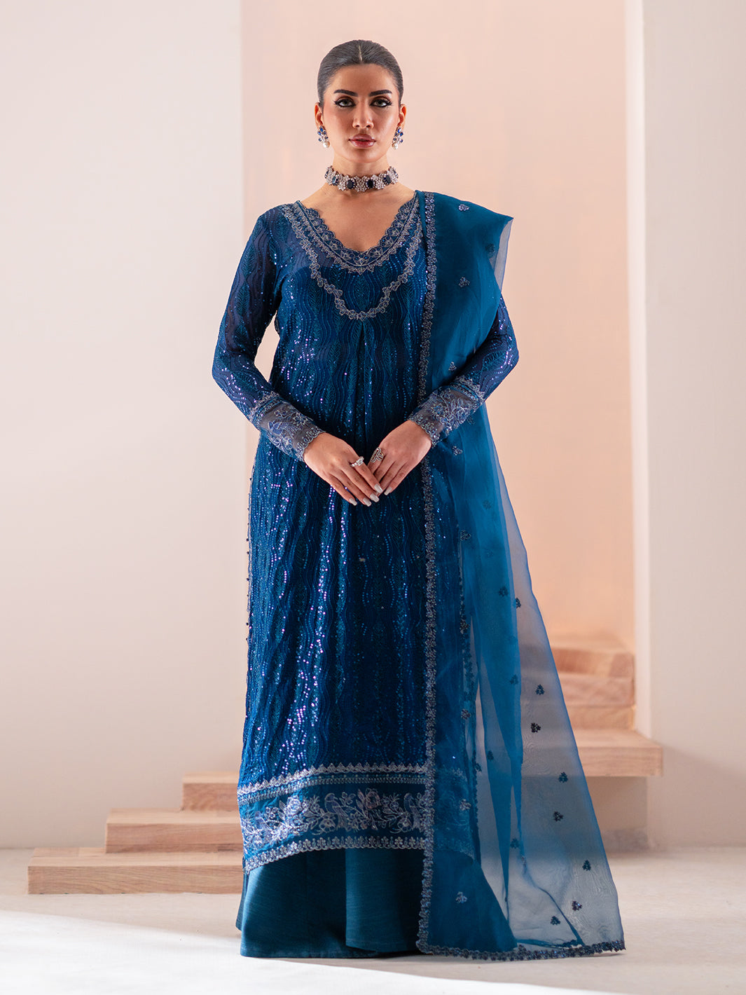 Izel | Stardust Luxury Collection | SLC-003-Nova by Izel - Designer Dress - Type: Ladies Clothes - Available at Libayah - 100% Original