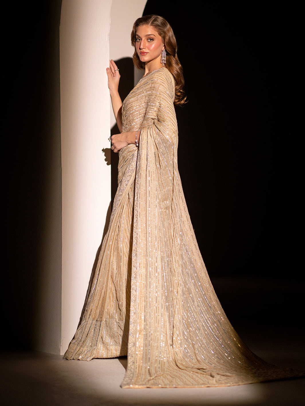 Izel | Stardust Luxury Collection | SLC-004-Luna by Izel - Designer Dress - Type: Ladies Clothes - Available at Libayah - 100% Original