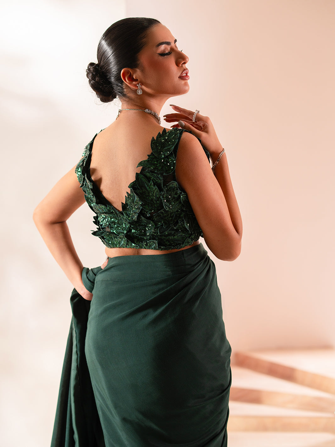 Izel | Stardust Luxury Collection | SLC-001 - Luxe by Izel - Designer Dress - Type: Ladies Clothes - Available at Libayah - 100% Original