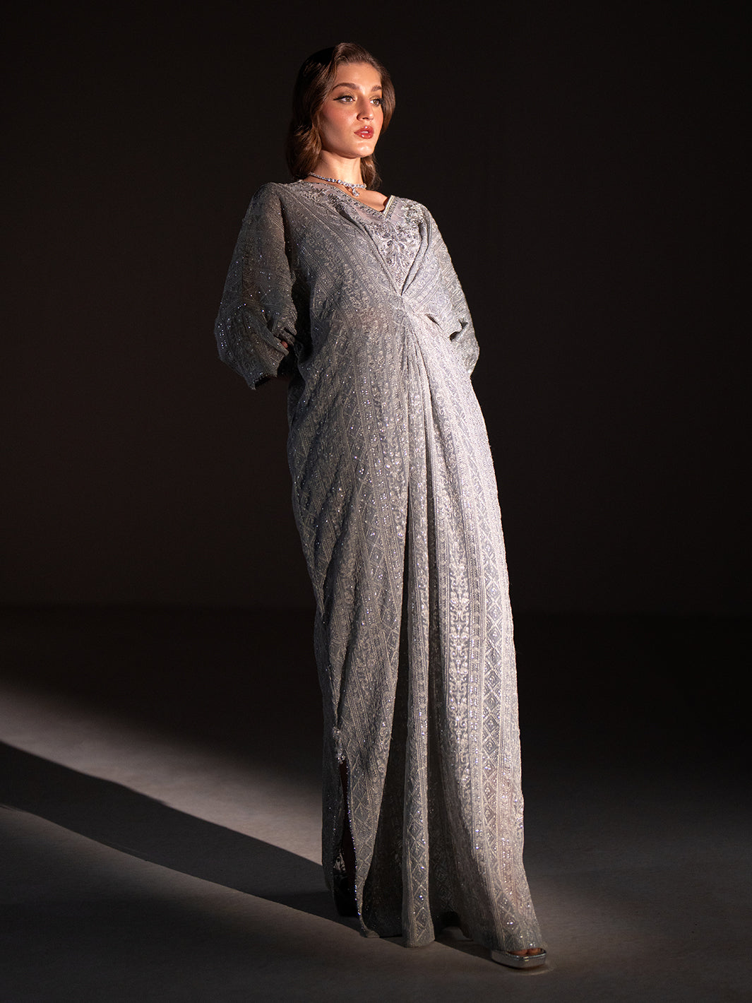 Izel | Stardust Luxury Collection | SLC-007-Glim by Izel - Designer Dress - Type: Ladies Clothes - Available at Libayah - 100% Original