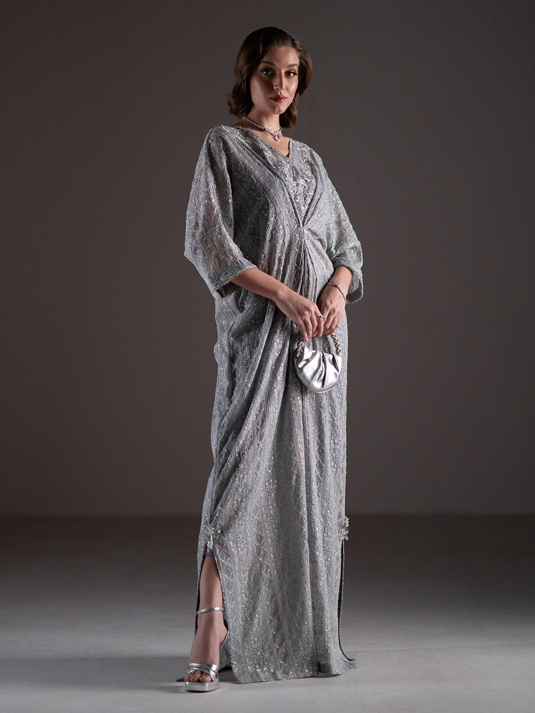 Izel | Stardust Luxury Collection | SLC-007-Glim by Izel - Designer Dress - Type: Ladies Clothes - Available at Libayah - 100% Original