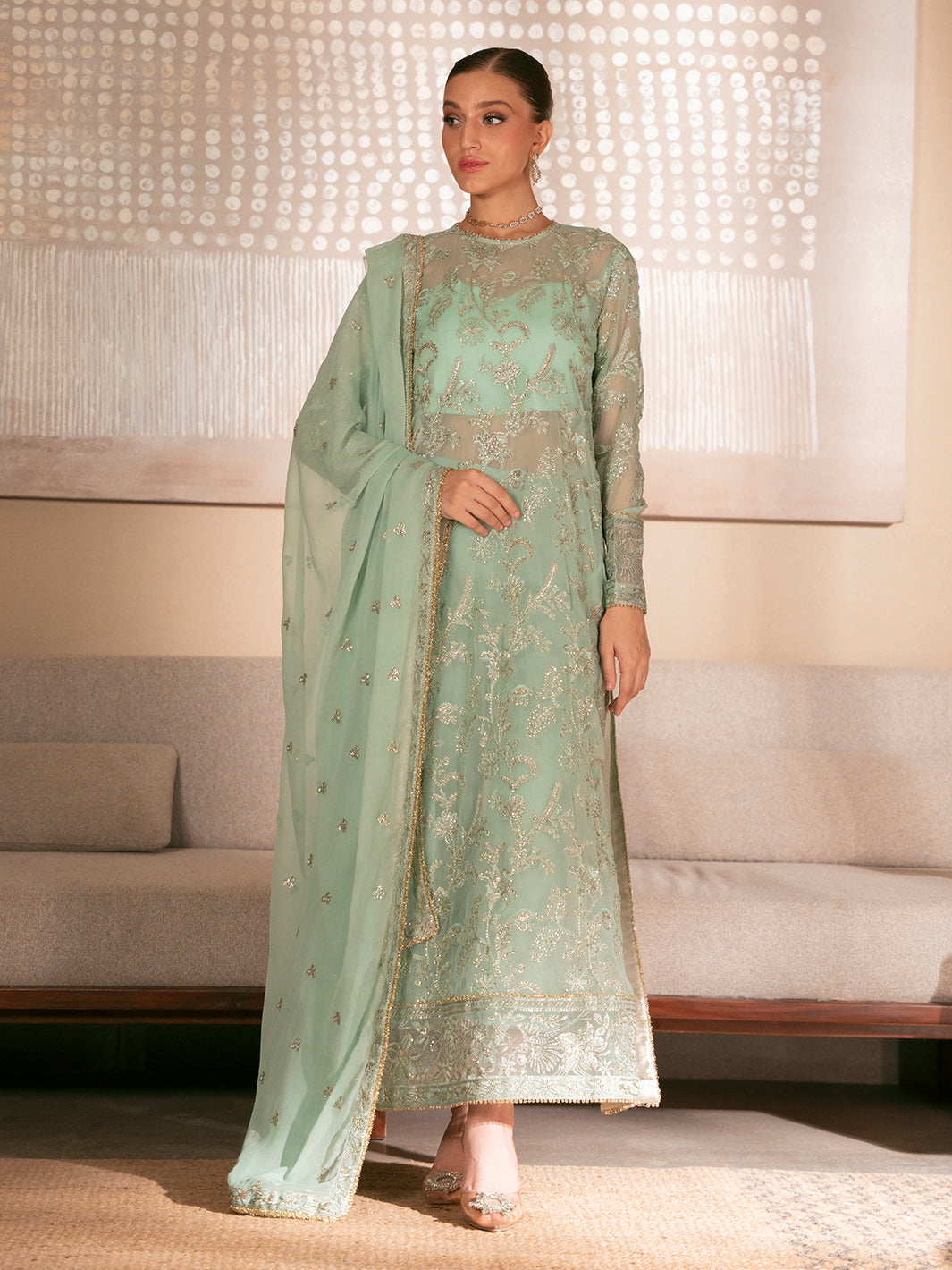 Izel | Stardust Luxury Collection | SLC-008-Nyra by Izel - Designer Dress - Type: Ladies Clothes - Available at Libayah - 100% Original