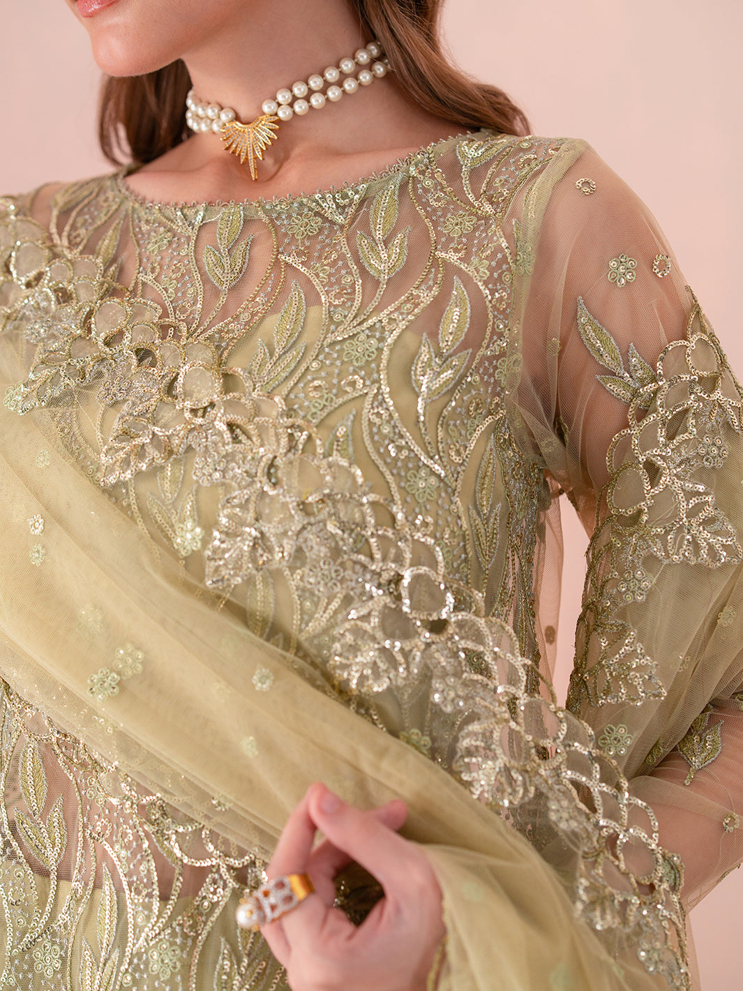 Izel | Stardust Luxury Collection | SLC-009-Eris by Izel - Designer Dress - Type: Ladies Clothes - Available at Libayah - 100% Original