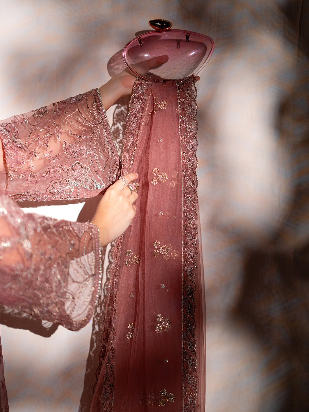 Izel | Stardust Luxury Collection | SLC-010-Raya by Izel - Designer Dress - Type: Ladies Clothes - Available at Libayah - 100% Original