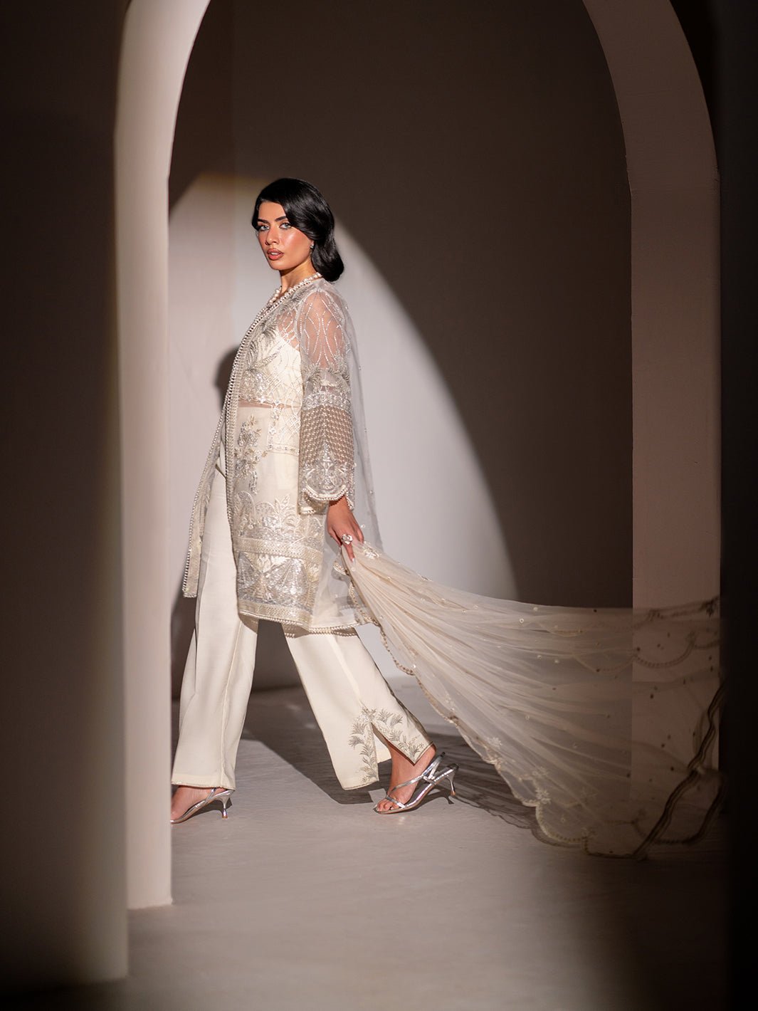 Izel | Stardust Luxury Collection | SLC-011-Cove by Izel - Designer Dress - Type: Ladies Clothes - Available at Libayah - 100% Original