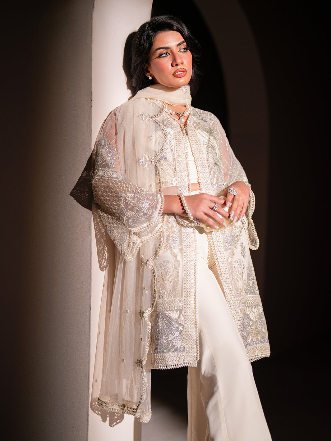 Izel | Stardust Luxury Collection | SLC-011-Cove by Izel - Designer Dress - Type: Ladies Clothes - Available at Libayah - 100% Original