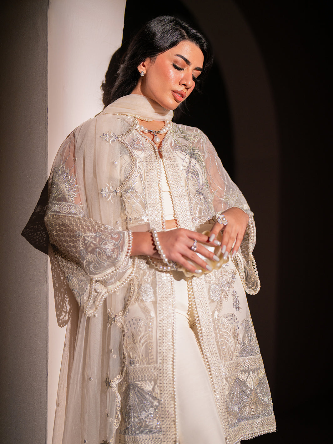 Izel | Stardust Luxury Collection | SLC-011-Cove by Izel - Designer Dress - Type: Ladies Clothes - Available at Libayah - 100% Original
