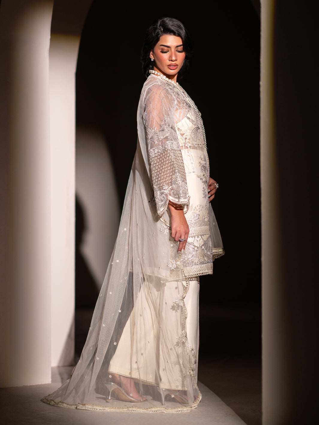 Izel | Stardust Luxury Collection | SLC-011-Cove by Izel - Designer Dress - Type: Ladies Clothes - Available at Libayah - 100% Original