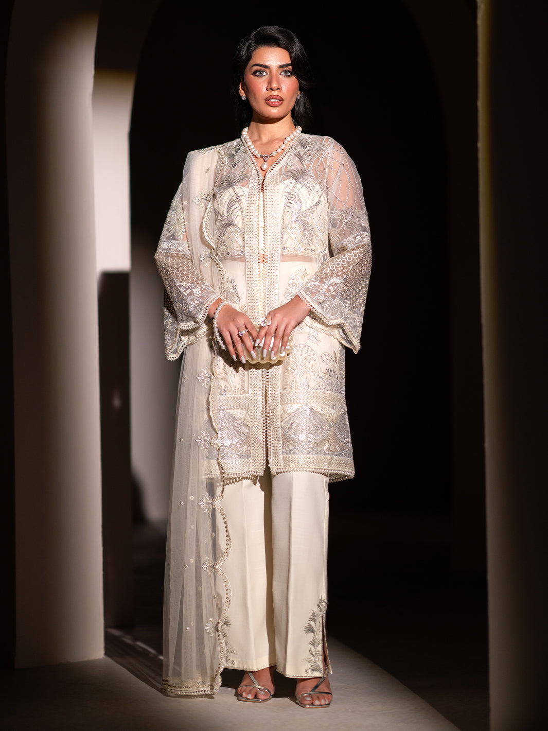 Izel | Stardust Luxury Collection | SLC-011-Cove by Izel - Designer Dress - Type: Ladies Clothes - Available at Libayah - 100% Original