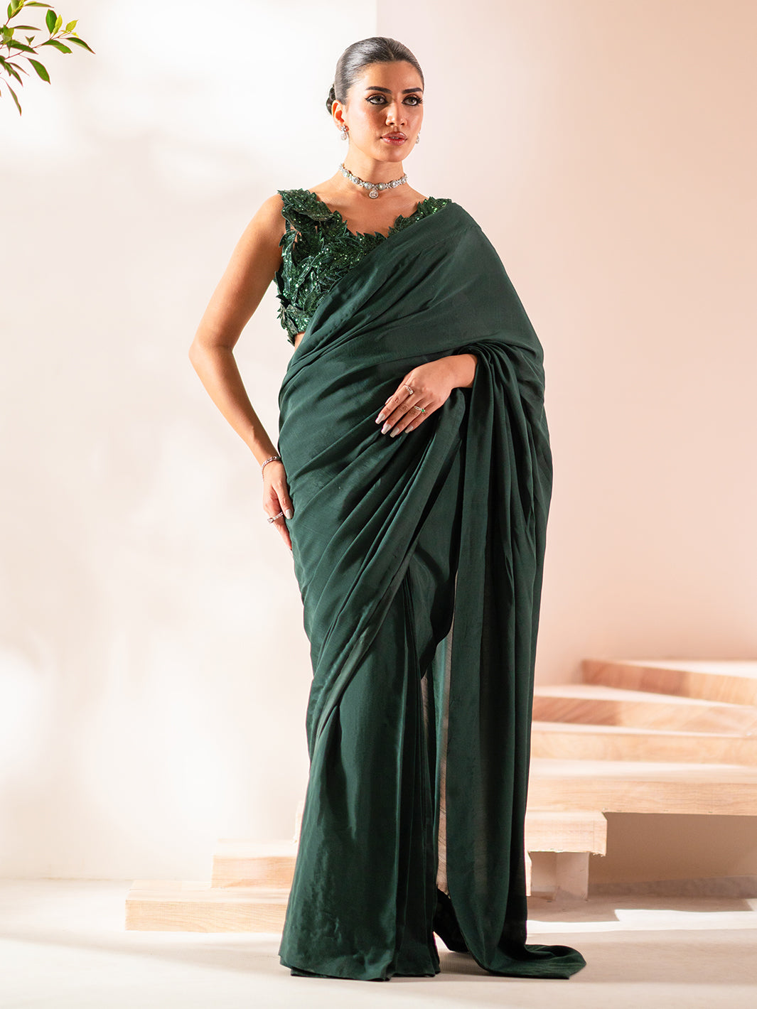 Izel | Stardust Luxury Collection | SLC-001 - Luxe by Izel - Designer Dress - Type: Ladies Clothes - Available at Libayah - 100% Original