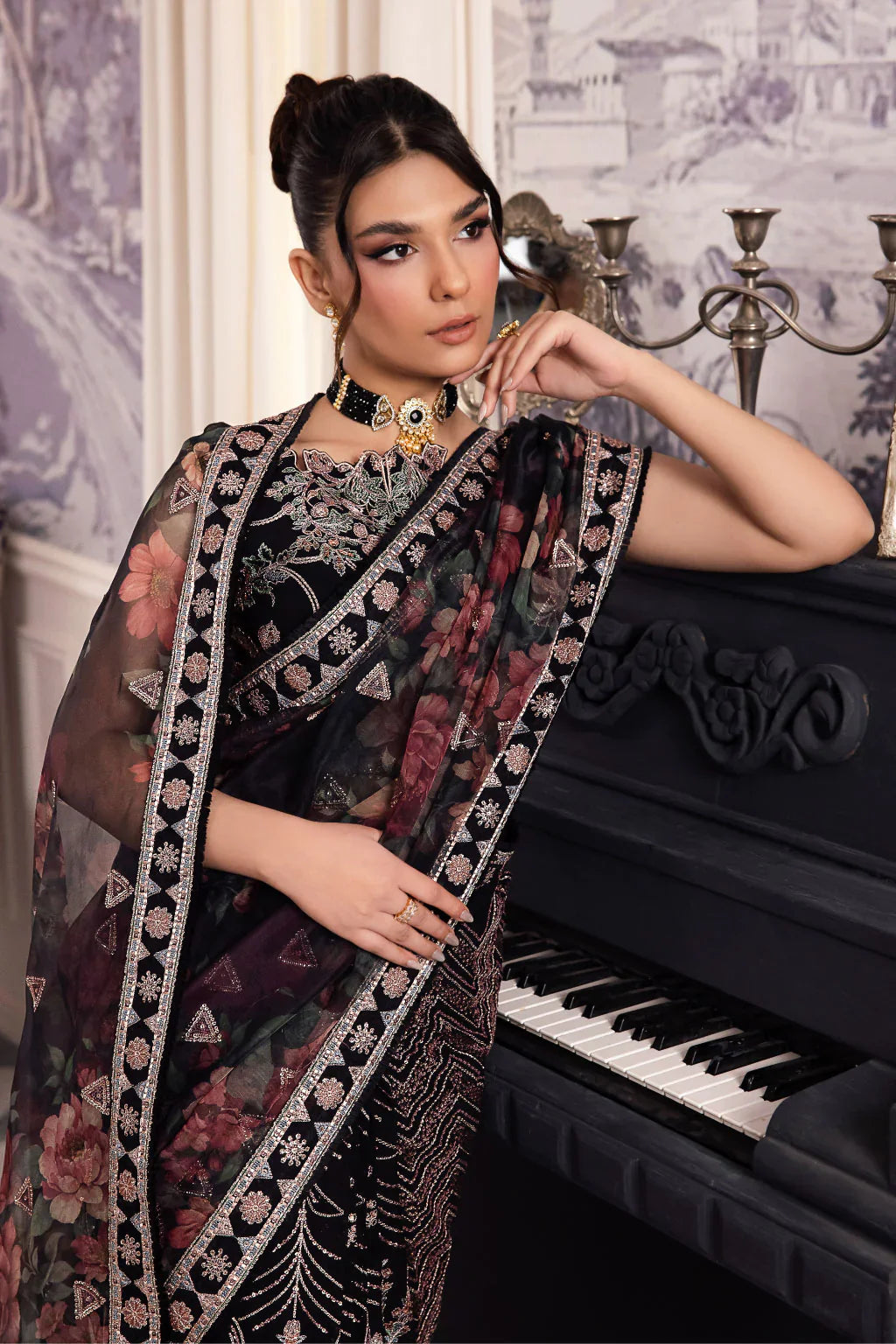 Iznik | Chinnon Chiffon | CC-32 KIAH by Iznik - Designer Dress - Type: Ladies Clothes - Available at Libayah - 100% Original