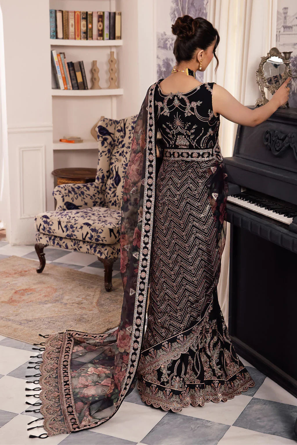 Iznik | Chinnon Chiffon | CC-32 KIAH by Iznik - Designer Dress - Type: Ladies Clothes - Available at Libayah - 100% Original