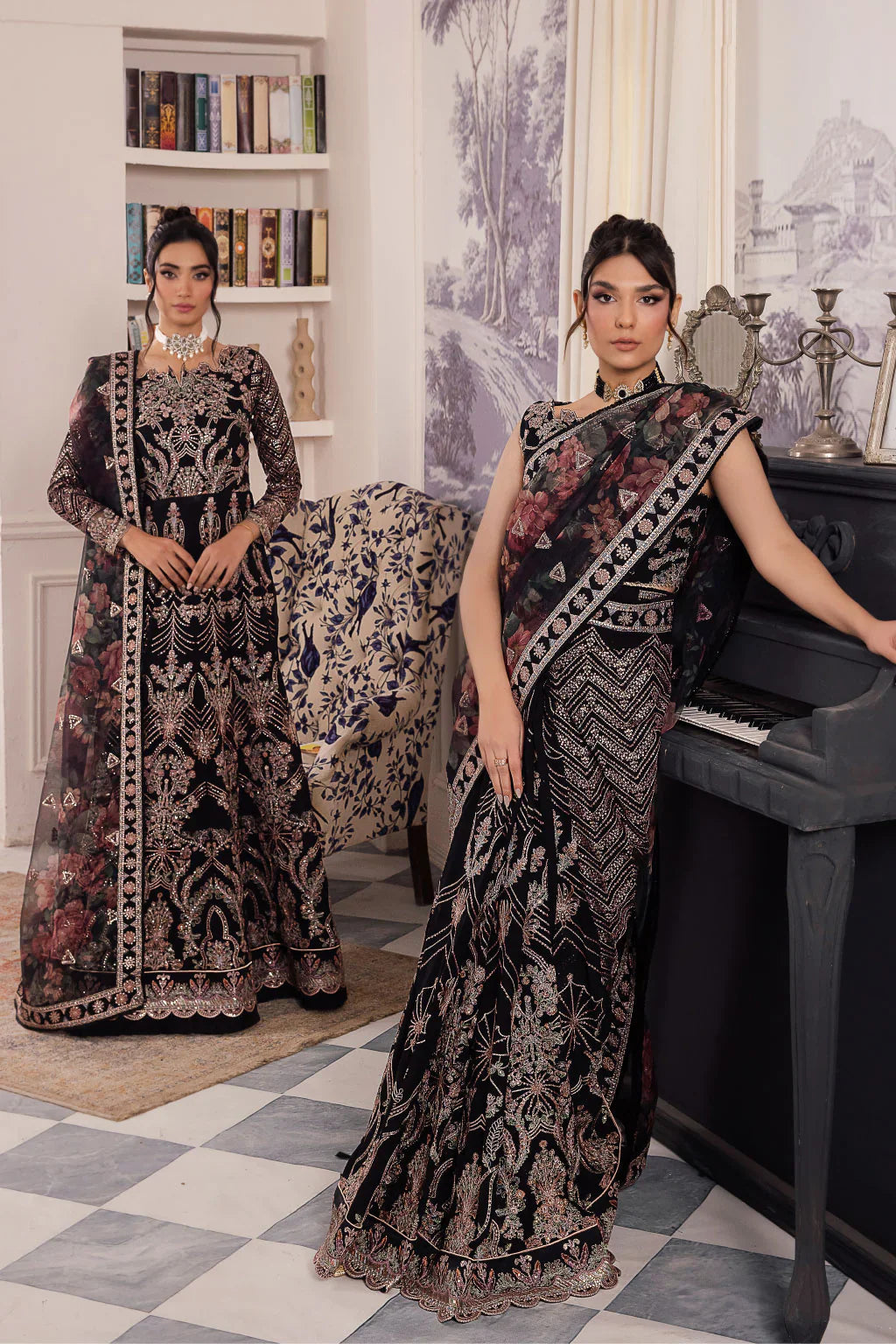 Iznik | Chinnon Chiffon | CC-32 KIAH by Iznik - Designer Dress - Type: Ladies Clothes - Available at Libayah - 100% Original
