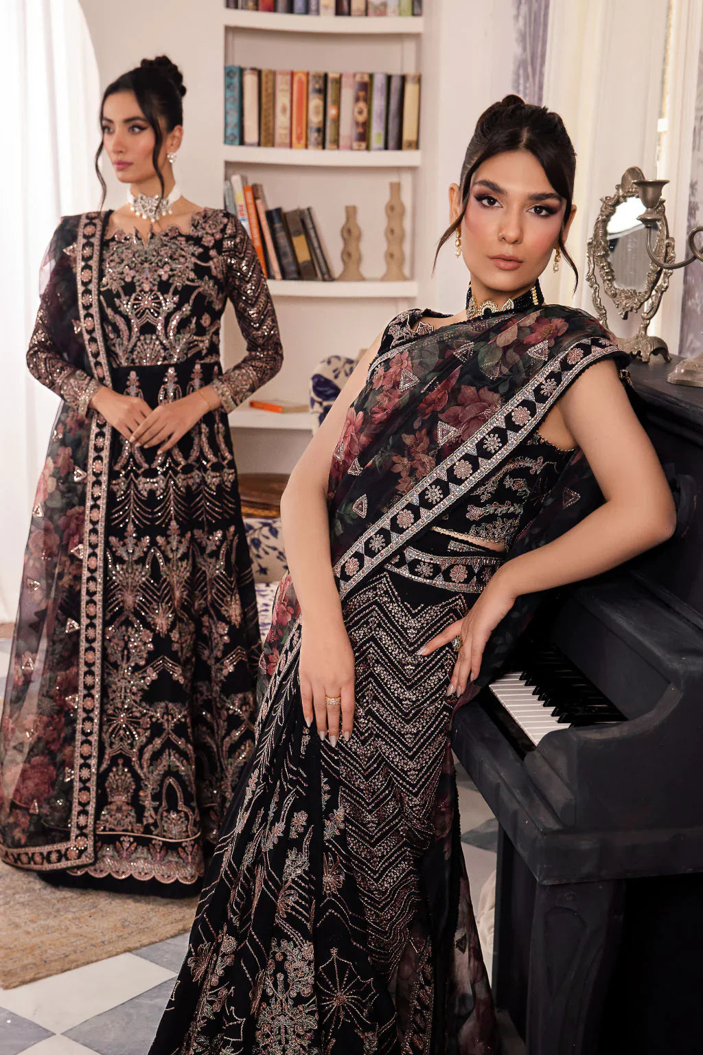 Iznik | Chinnon Chiffon | CC-32 KIAH by Iznik - Designer Dress - Type: Ladies Clothes - Available at Libayah - 100% Original