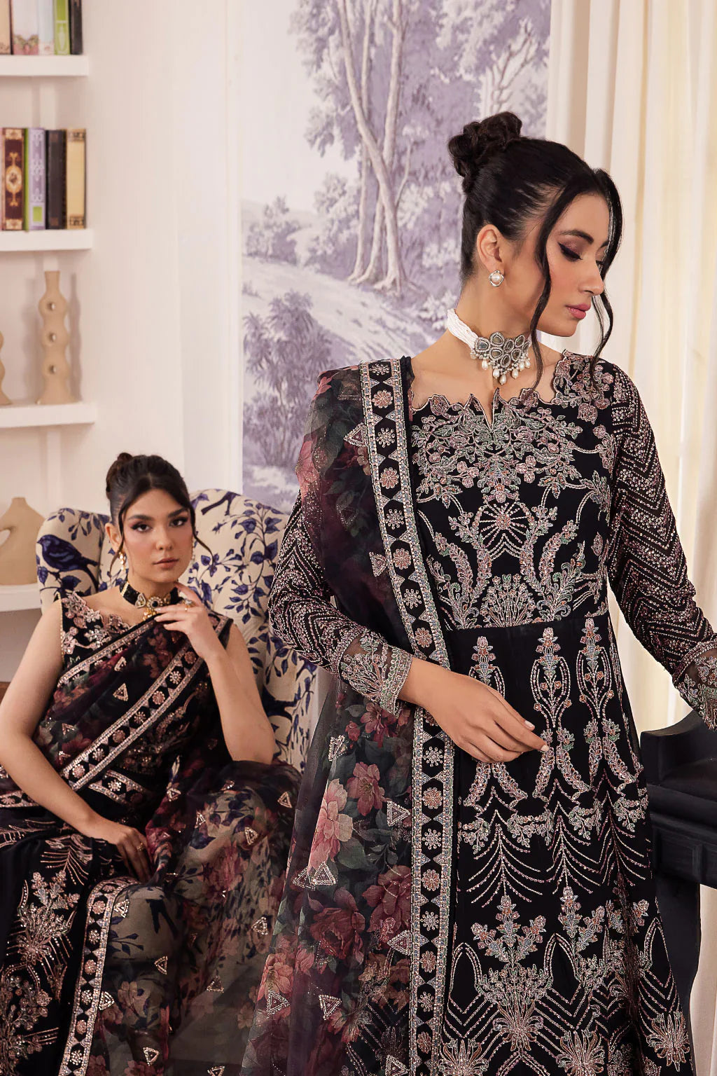 Iznik | Chinnon Chiffon | CC-32 KIAH by Iznik - Designer Dress - Type: Ladies Clothes - Available at Libayah - 100% Original