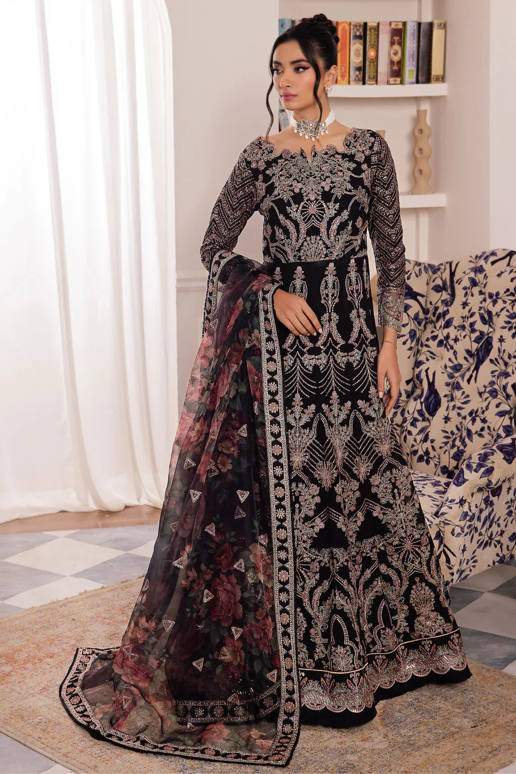 Iznik | Chinnon Chiffon | CC-32 KIAH by Iznik - Designer Dress - Type: Ladies Clothes - Available at Libayah - 100% Original