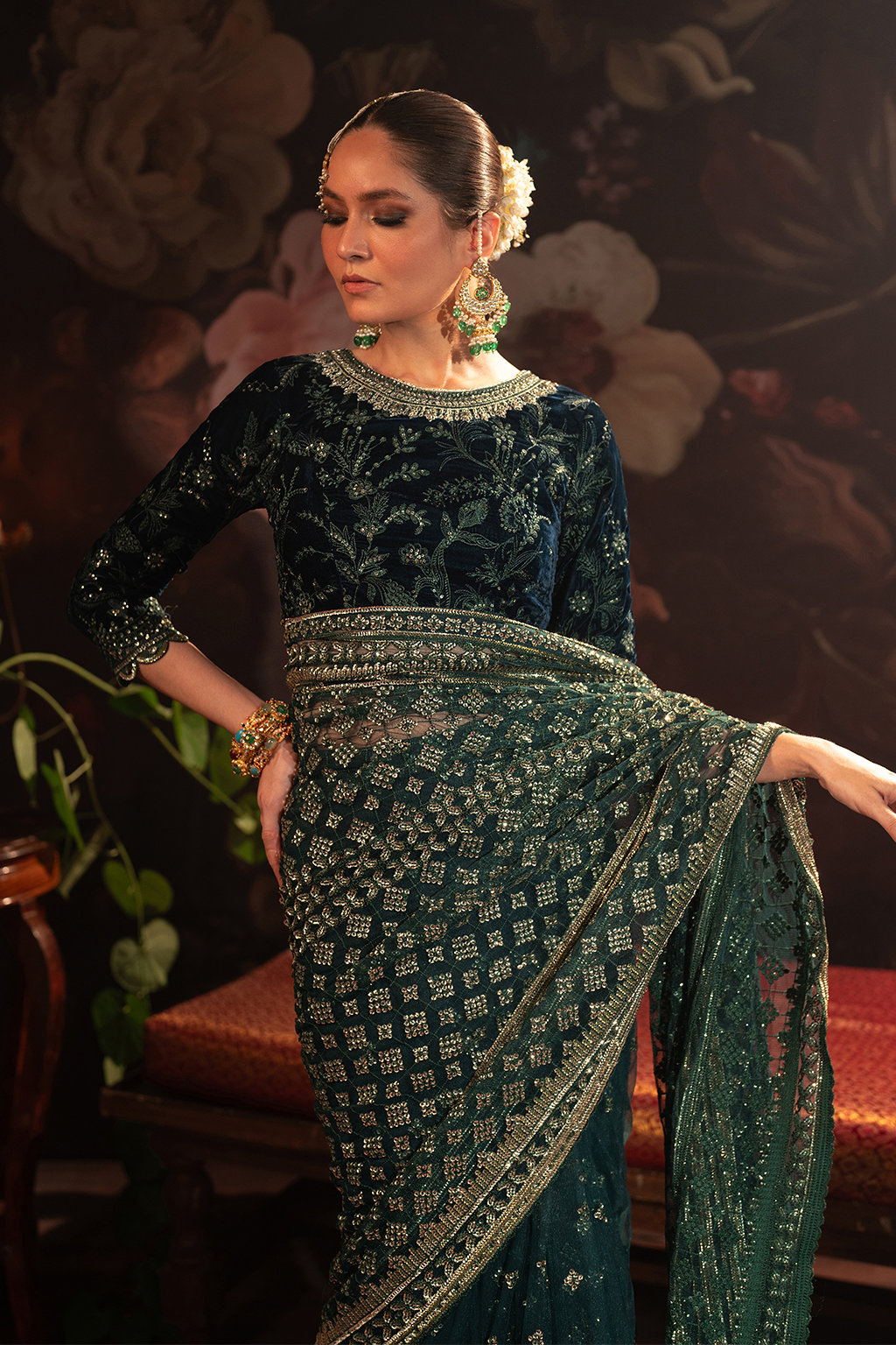Iznik | Exclusive Velvet | IV-46 by Iznik - Designer Dress - Type: Ladies Clothes - Available at Libayah - 100% Original