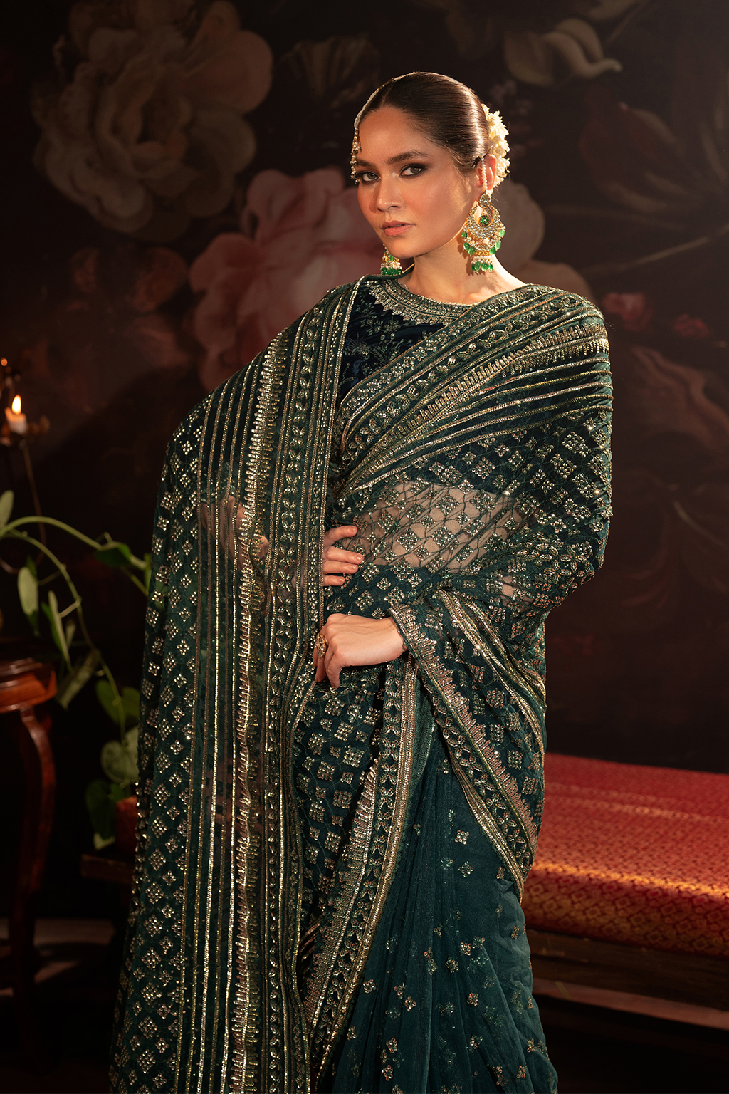 Iznik | Exclusive Velvet | IV-46 by Iznik - Designer Dress - Type: Ladies Clothes - Available at Libayah - 100% Original