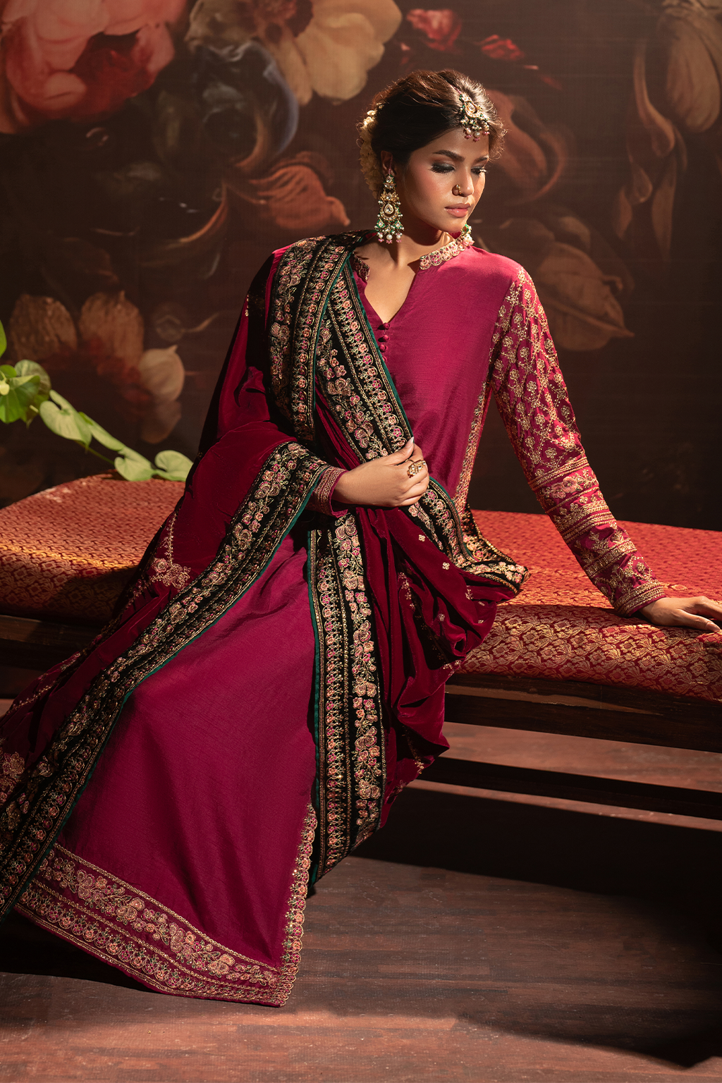 Iznik | Exclusive Velvet | IV-42 by Iznik - Designer Dress - Type: Ladies Clothes - Available at Libayah - 100% Original