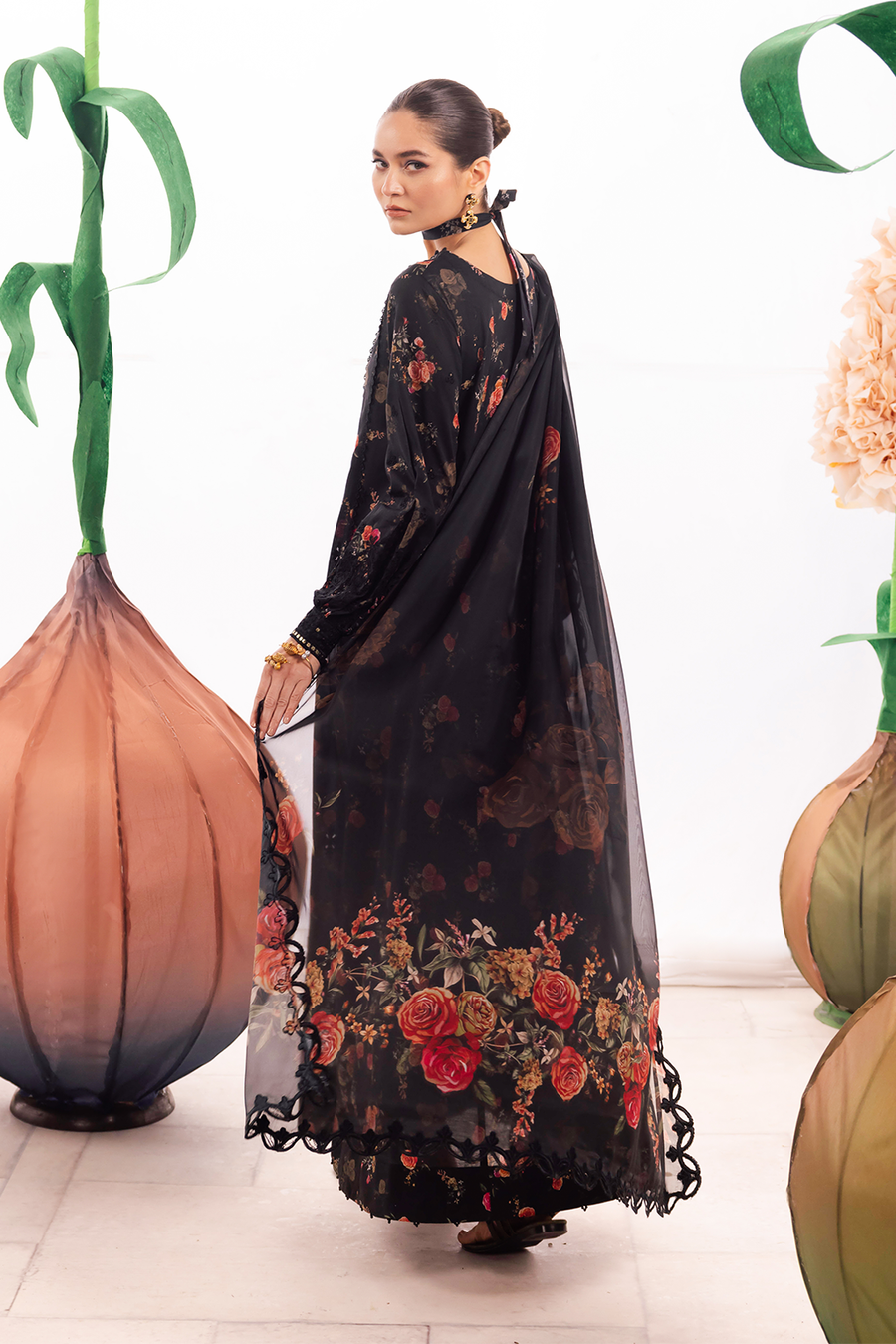 Iznik | Dahlia Embroidered Lawn | DL-08 by Iznik - Designer Dress - Type: Ladies Clothes - Available at Libayah - 100% Original