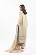 Alkaram | Puff Capsule | JC-04-24-Sand by Alkaram - Designer Dress - Type: Luxury - Available at Libayah - 100% Original