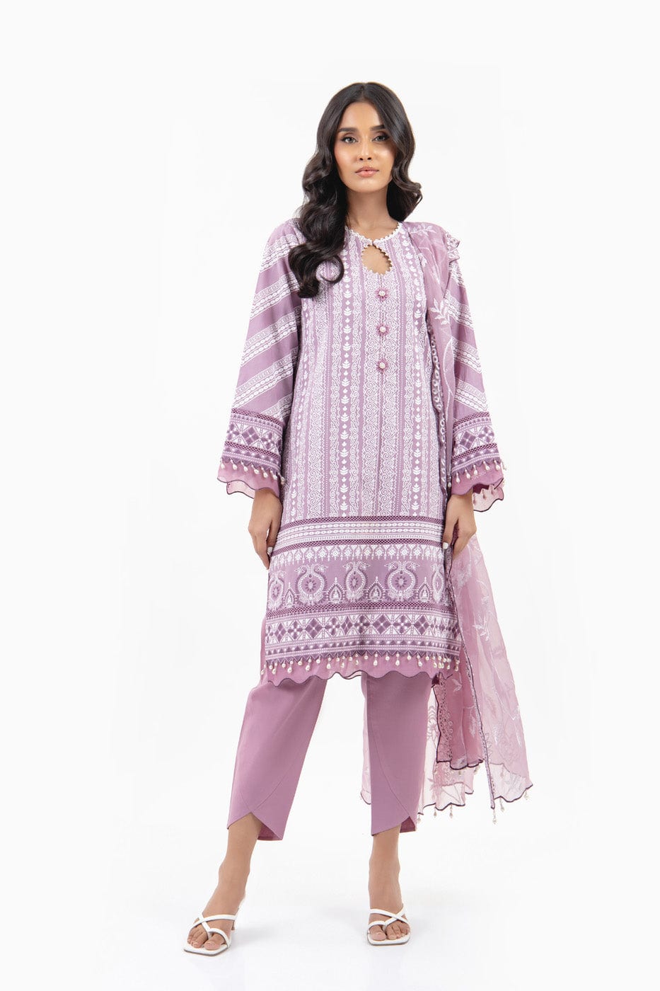 Alkaram | Puff Capsule | JC-06-24-Lilac by Alkaram - Designer Dress - Type: Luxury - Available at Libayah - 100% Original