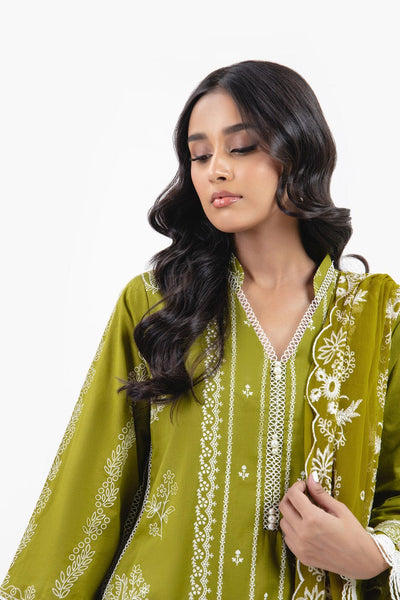 Alkaram | Puff Capsule | JC-08-24-Dhani Green by Alkaram - Designer Dress - Type: Luxury - Available at Libayah - 100% Original