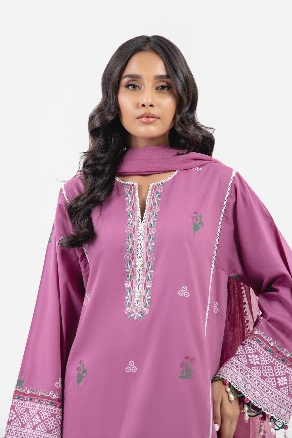 Alkaram | Puff Capsule | JC-10-24-Berry Pink by Alkaram - Designer Dress - Type: Luxury - Available at Libayah - 100% Original